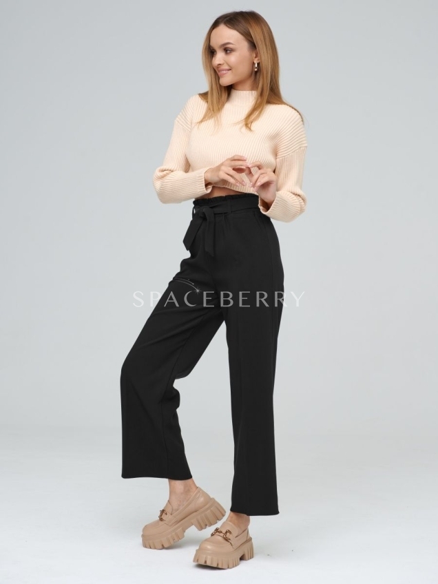 Женские широкие брюки, штаны классика